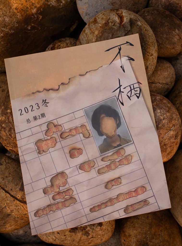 七点书影《不栖》第二期封面
